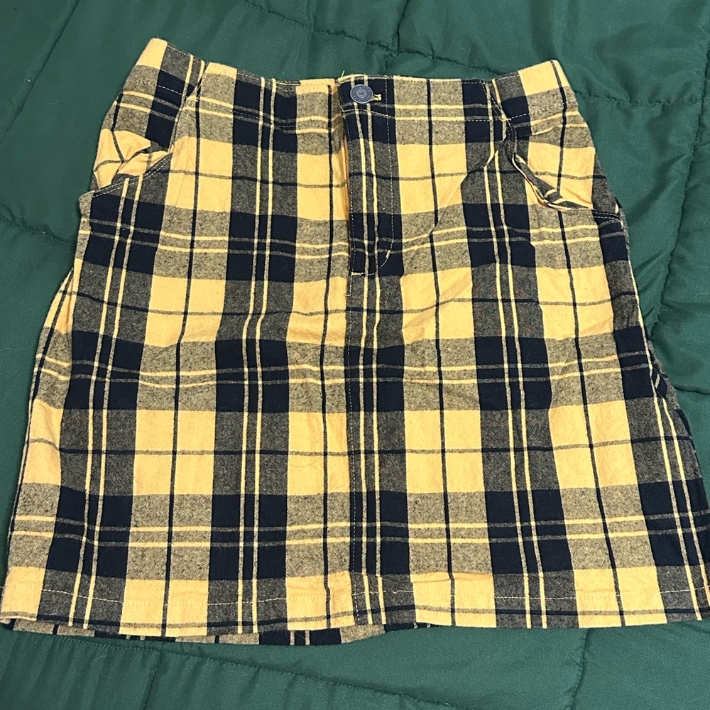 Hollister Plaid Skirt